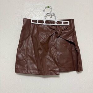 Princess Polly Chocolate Brown Mini Skirt
